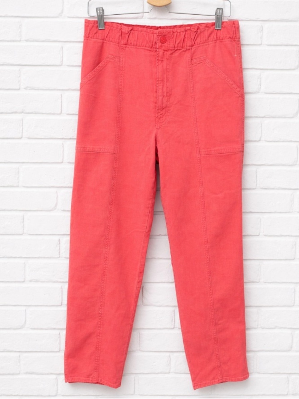 MOTHER Jeans Denim The Springy Ankle Coral Wash size 34 plus size